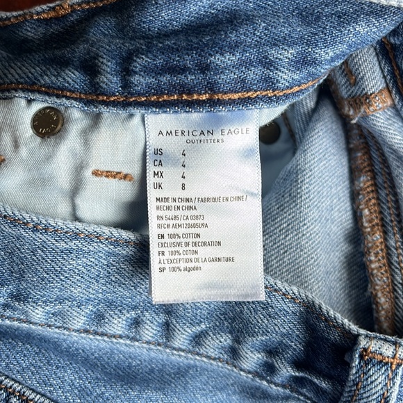 American eagle size 4 denim mom shorts - Picture 4 of 5